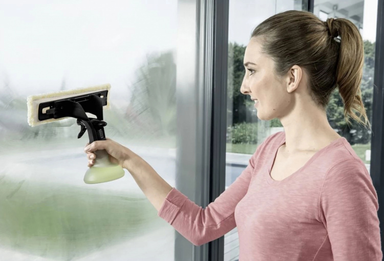 Kärcher Fiberpads til indendørs brug med velcrolukning, 2-pak