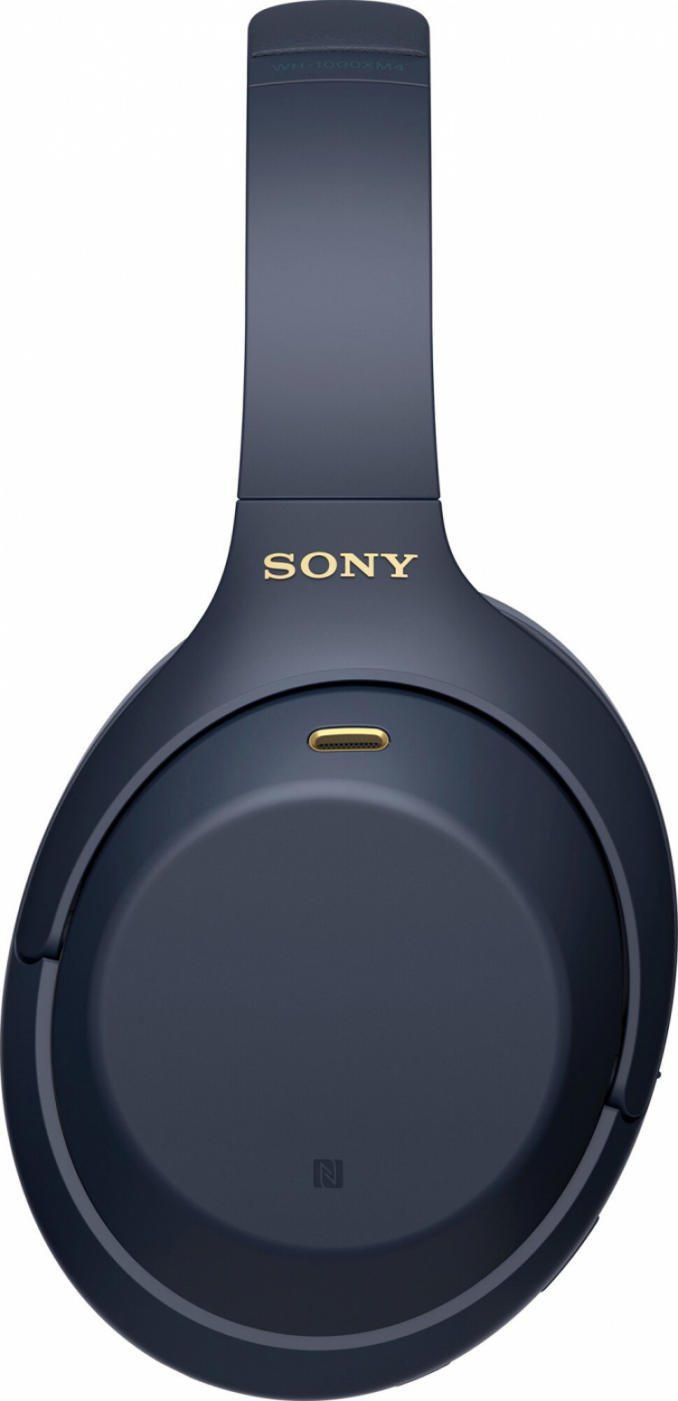 Sony trådløse around-ear-hovedtelefoner WH-1000XM4, Blå
