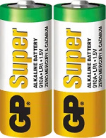 GP Super Alkaline LR1 batteri, 910A, 2-pack