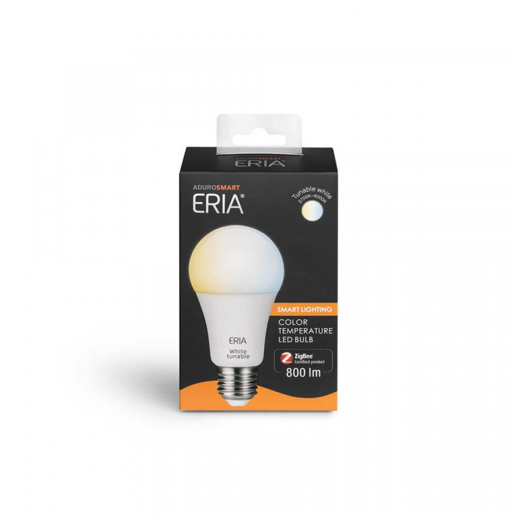 Adurosmart E27 Justerbar Hvid Bulb 2200-6500k Zigbee Adurosmart E27 Justerbar Hvid Bulb 2200-6500k Zigbee