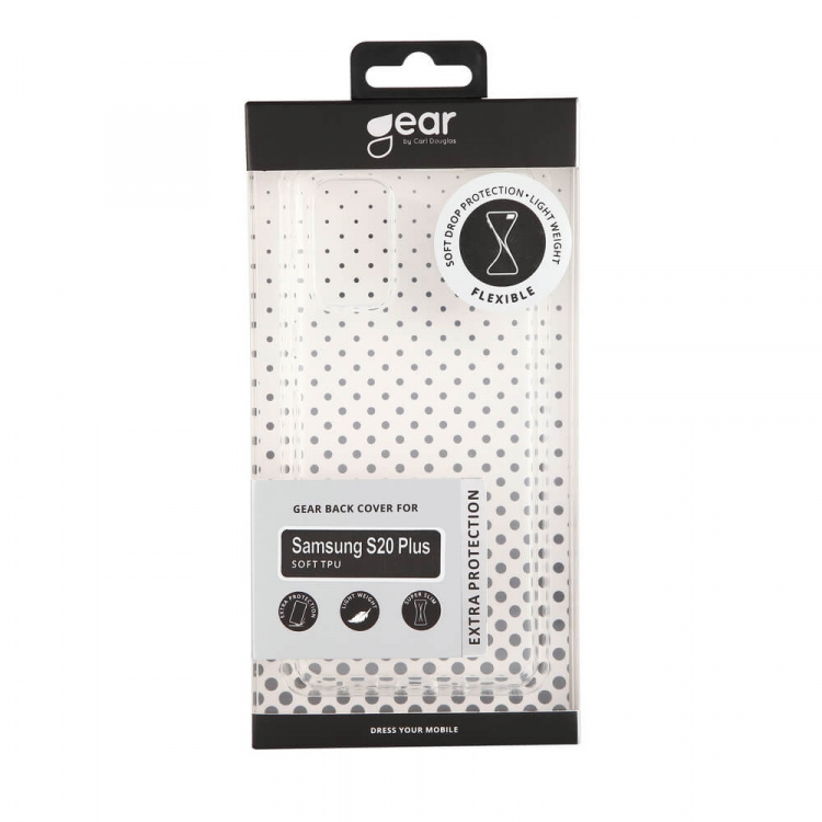 Gear Mobilcover TPU Transparent - Samsung S20 Plus