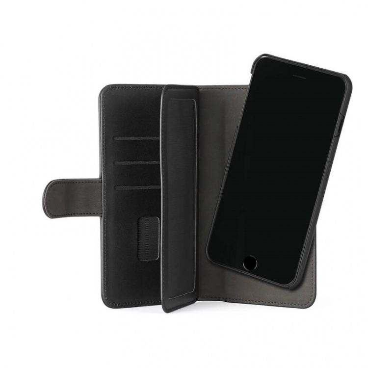 Gear Wallet 2-i-1 7 Kortrum Sort - iPhone 11