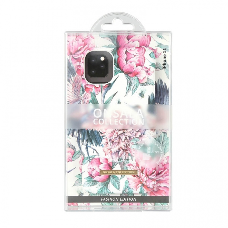 Onsala COLLECTION Mobil Cover Soft Pink Crane iPhone 11