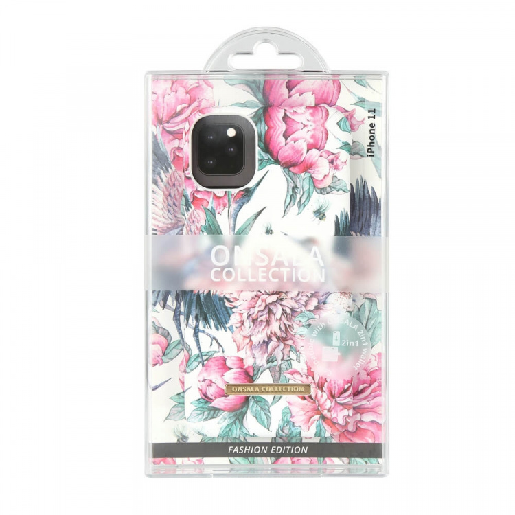Onsala COLLECTION Mobil Cover Soft Pink Crane iPhone 11