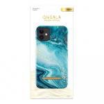 Onsala COLLECTION Mobil Cover Soft Blue Sea Marble iPhone 11