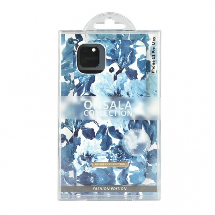 Onsala COLLECTION Mobil Cover Soft Indigo Peony iPhone 11 PRO MAX