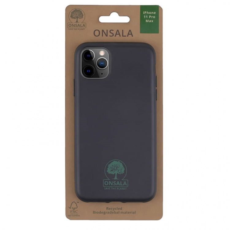 Onsala ECO Mobilcover iPhone 11 Pro Max Sort