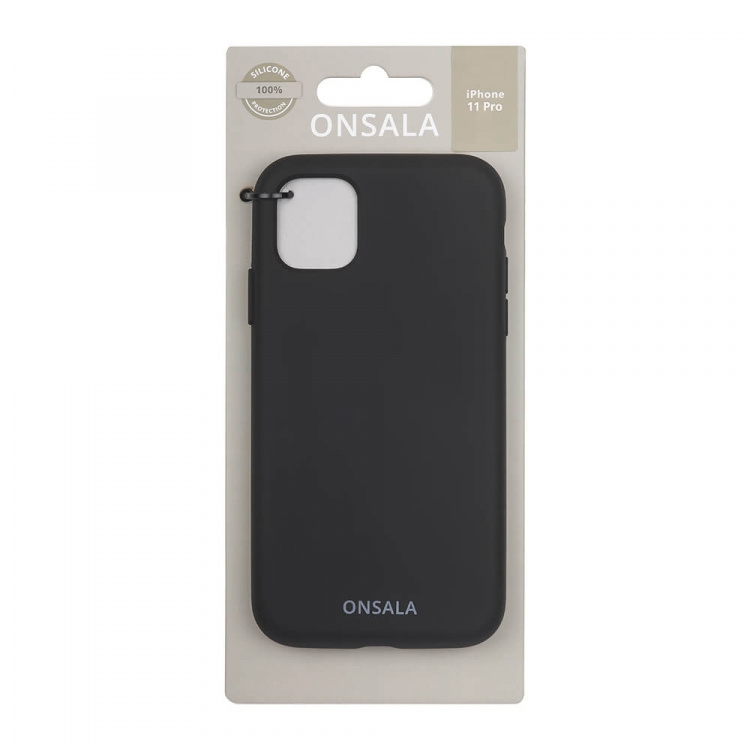 Onsala Mobilcover Silikone Black - iPhone 11 Pro