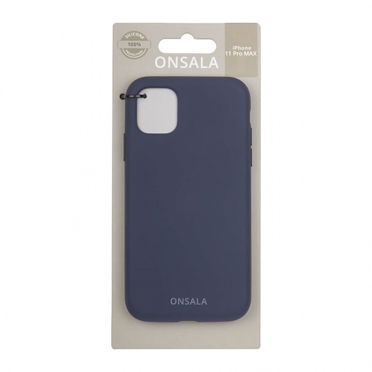 Onsala Mobilcover Silikone Cobalt Blue - iPhone 11 Pro Max