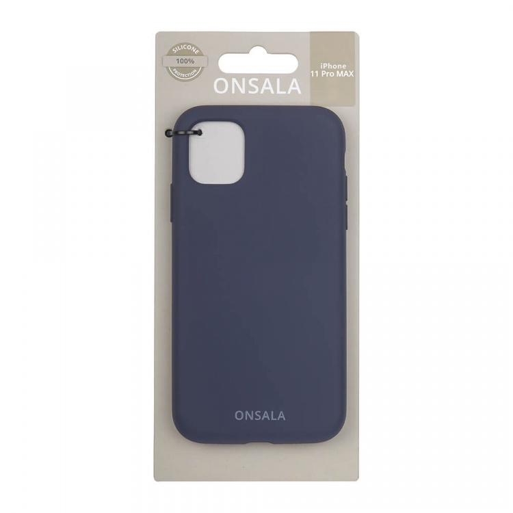 Onsala Mobilcover Silikone Cobalt Blue - iPhone 11 Pro Max