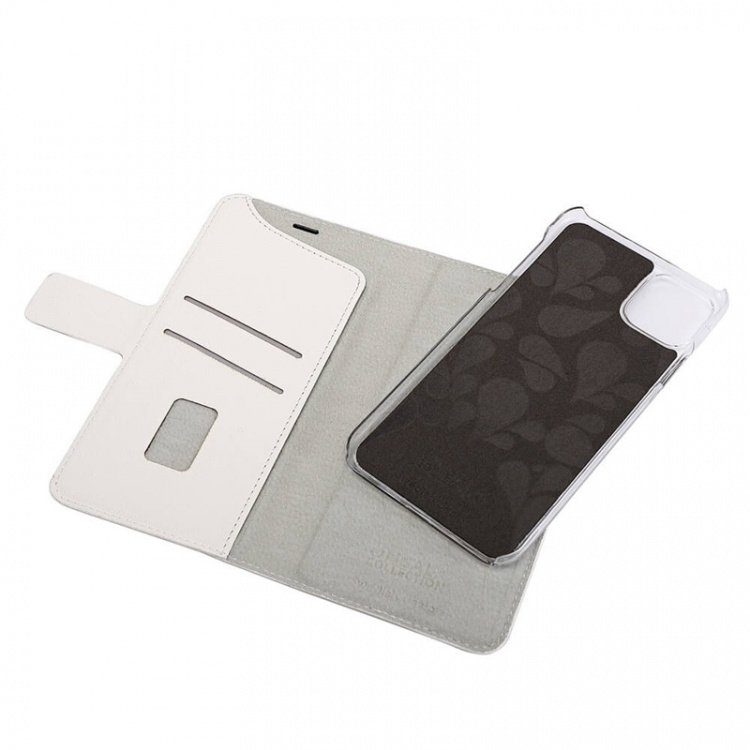 Onsala COLLECTION Wallet Saffiano White iPhone 11 PRO MAX