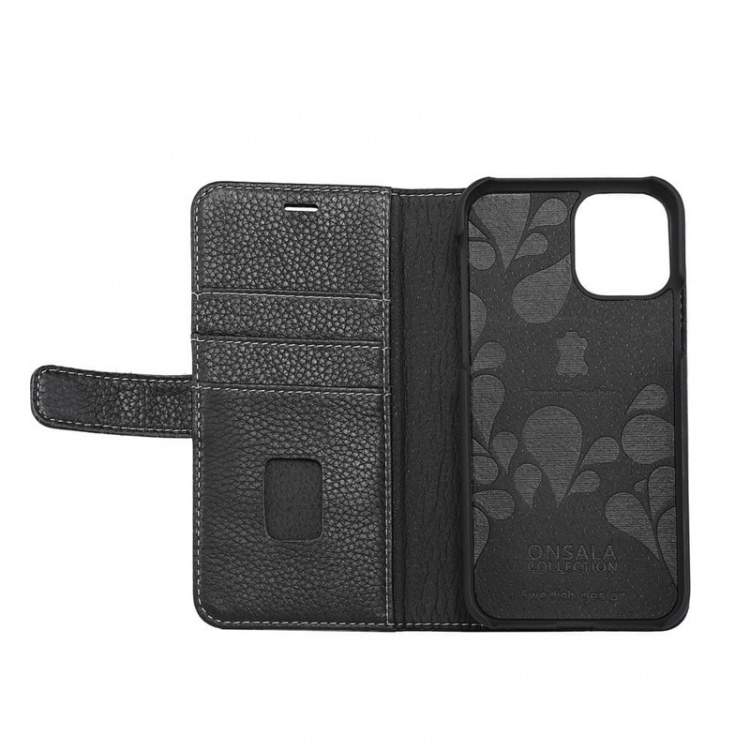 Onsala COLLECTION Wallet Læder Sort iPhone 11 PRO MAX
