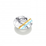 PopSockets PopGrip Mini White Marble Glam 3-pak