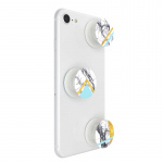 PopSockets PopGrip Mini White Marble Glam 3-pak