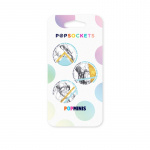 PopSockets PopGrip Mini White Marble Glam 3-pak
