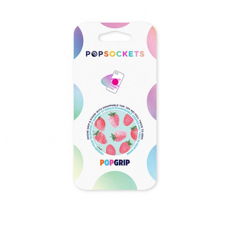 PopSockets PopGrip Strawberry Rain