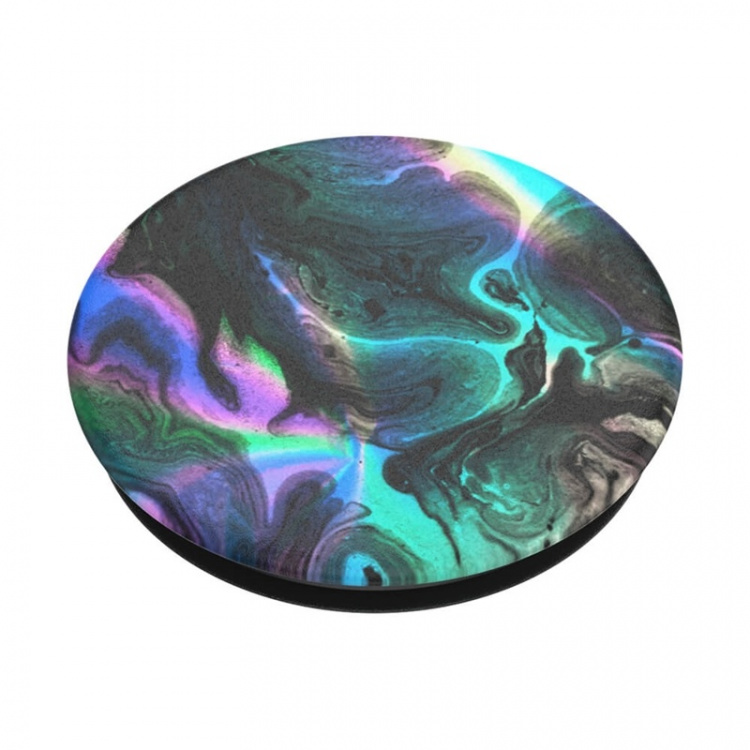 POPSOCKETS Oil Agate Aftageligt Greb m. Standerfunktion