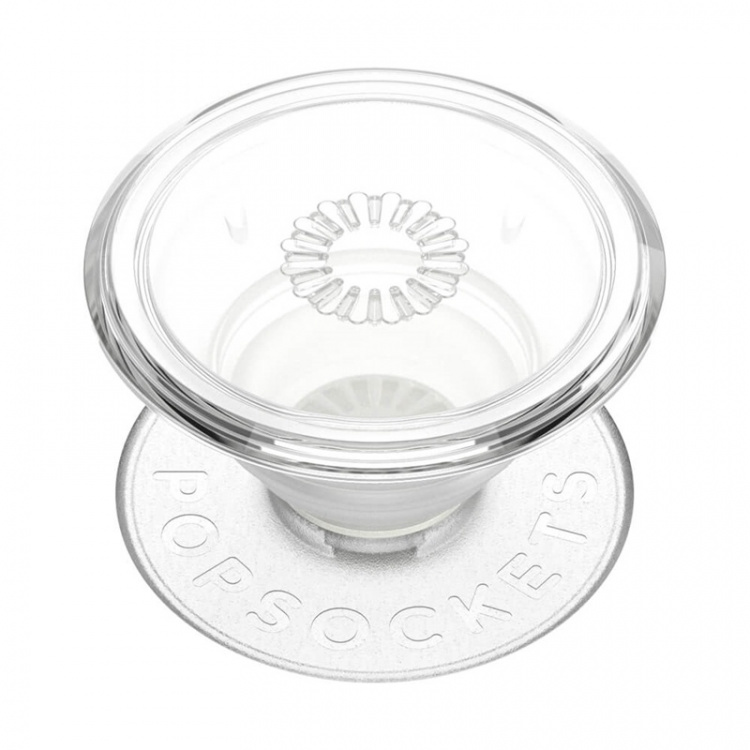 POPSOCKETS Clear Aftageligt Greb m. Standerfunktion