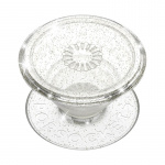 PopSockets PopGrip Clear Glitter Silver