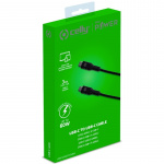 Celly USB-PD USB-C - USB-C Cable 60W