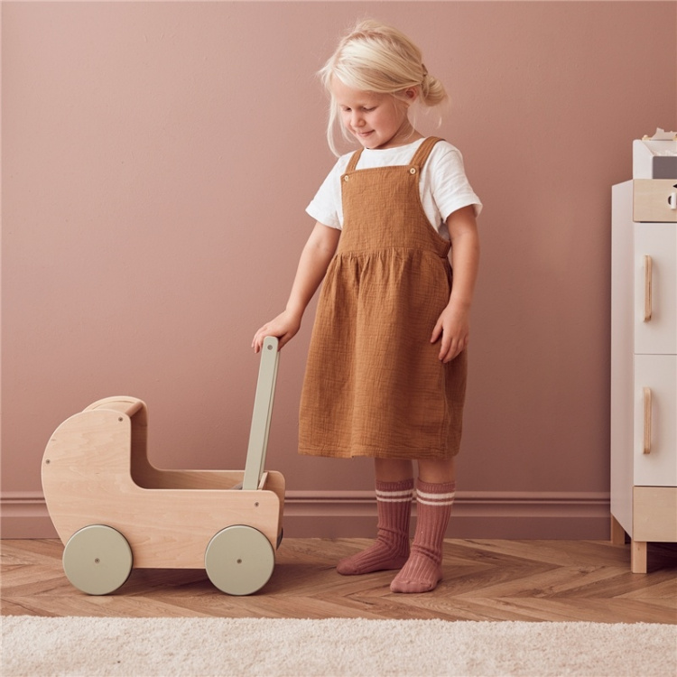 Kids Concept Dockvagn natur
