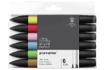 WINSOR Promarker 6pcs mid tones