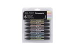 WINSOR Promarker 6pcs pastel tones