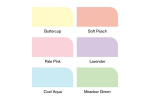 WINSOR Promarker 6pcs pastel tones