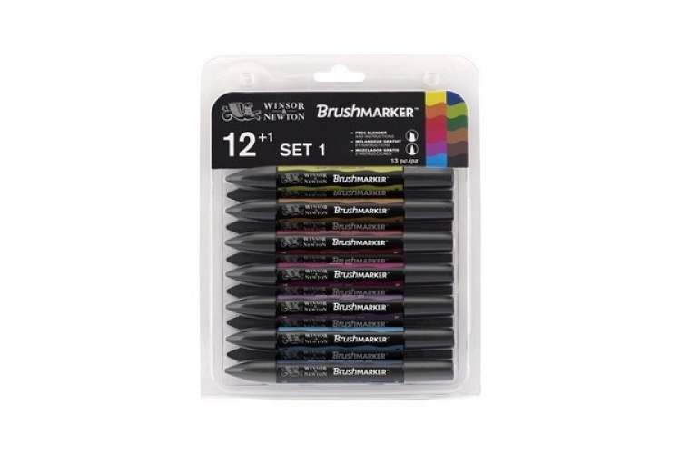 WINSOR Brushmarker 12 Vibrant