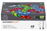 WINSOR Brushmarker 48pcs essential collection in open box