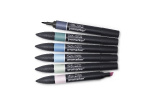 WINSOR Promarker set 6pcs Skycape1