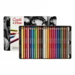 CONTE Pastel pencils set 24pcs ass in metal box