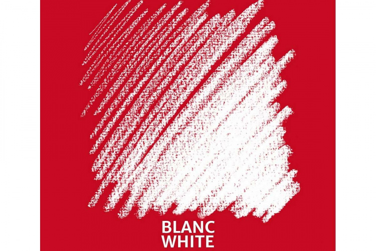 Conte Esquisse Carre Set Blanc 2B