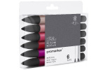 WINSOR Promarker set, red tones 6pcs