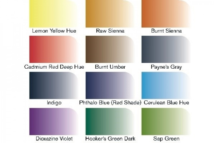 WINSOR Watercolour marker set, landscape tones 12pcs