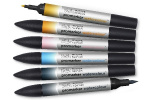 WINSOR Watercolour marker set, sky tones 6pcs
