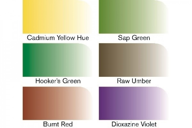 WINSOR Watercolour marker foliage tones 6pcs