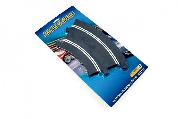 SCALEXTRIC Rad 2 standard curve 45° (2 per bag)