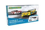 SCALEXTRIC Rad 3 Banked Curve 45° (2 per box)