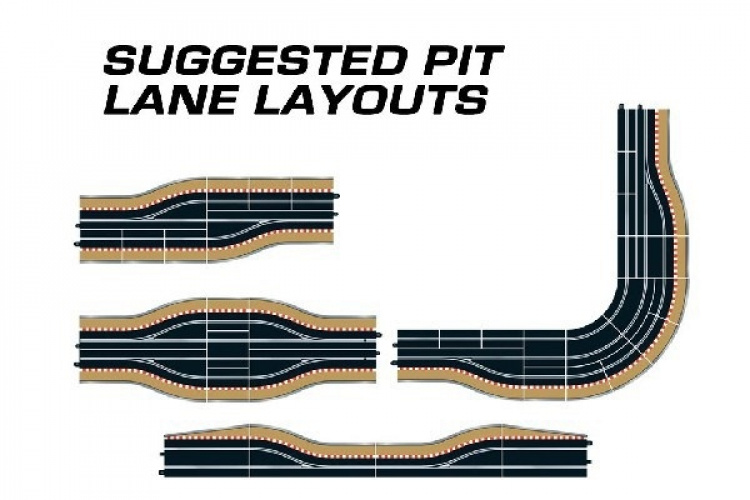 SCALEXTRIC Pit Lane - Left Hand (2)
