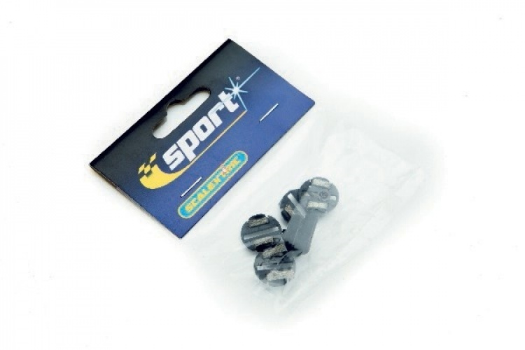 Scalextric styreblad (1.) + skrue (1.) + 4 stk. fletning Normal