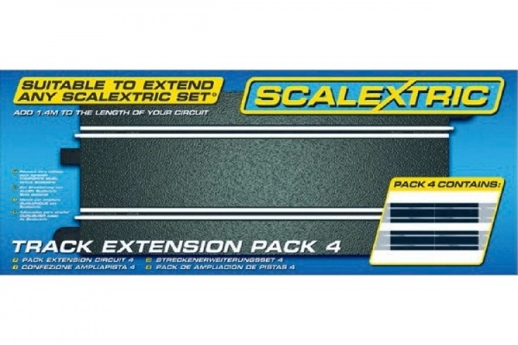 SCALEXTRIC Track pack 4 x C8205