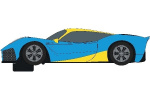 Scalextric Rasio C20 - Metallic Blue