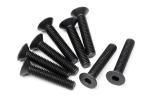HPI Flat Head Screw M3X16Mm (Hex Socket/8Pcs)