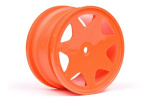 HPI Ultra 7 Wheels Orange 35Mm (2Pcs)