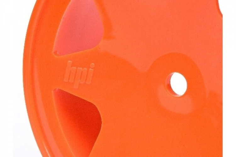 HPI Ultra 7 Wheels Orange 35Mm (2Pcs)