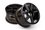 HPI 7 Spoke Black Chrome Trophy Truggy Wheel