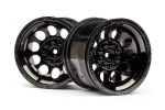 HPI Bullet St Wheels Black Chrome (Pr)