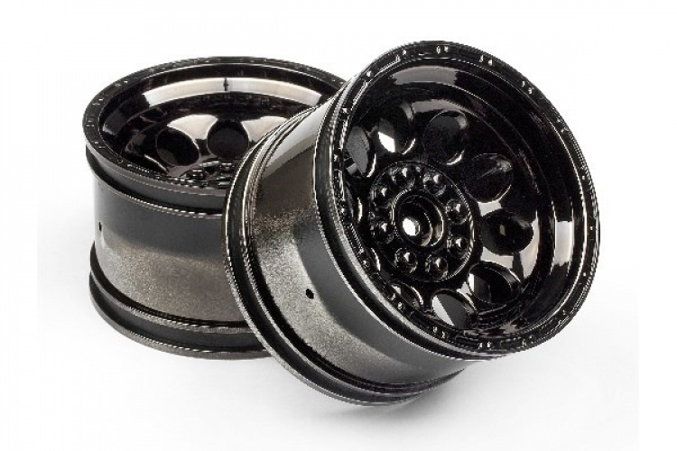 HPI Bullet St Wheels Black Chrome (Pr)