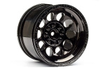 HPI Bullet St Wheels Black Chrome (Pr)